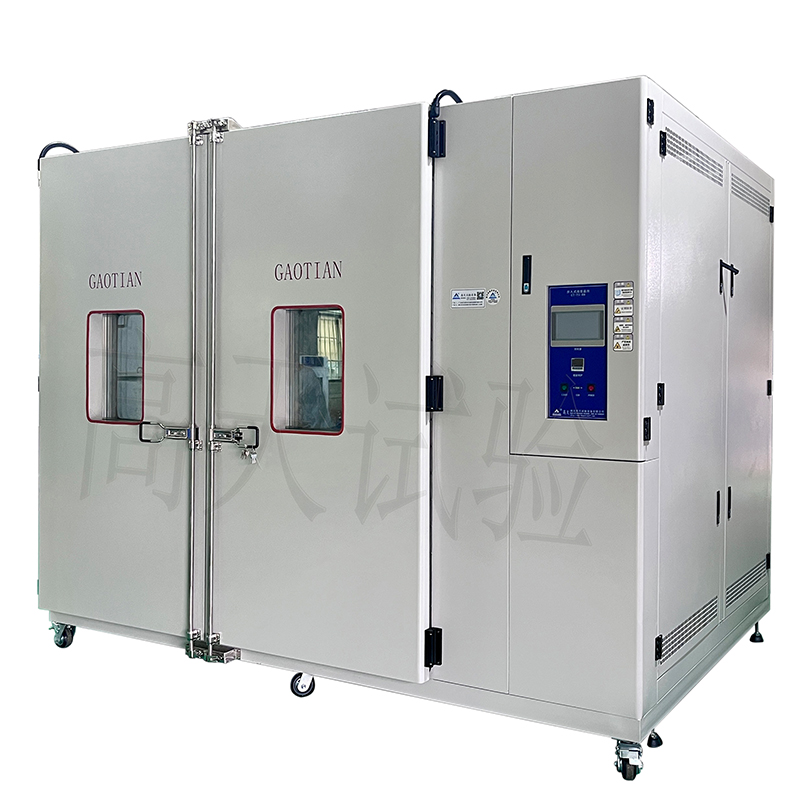 步入式恒温恒湿试验箱的工作原理：